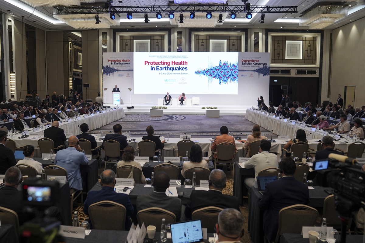 Sağlık Bakanı Memişoğlu, "DSÖ Bakanlar Konferansı"nın ana oturumunda konuştu: