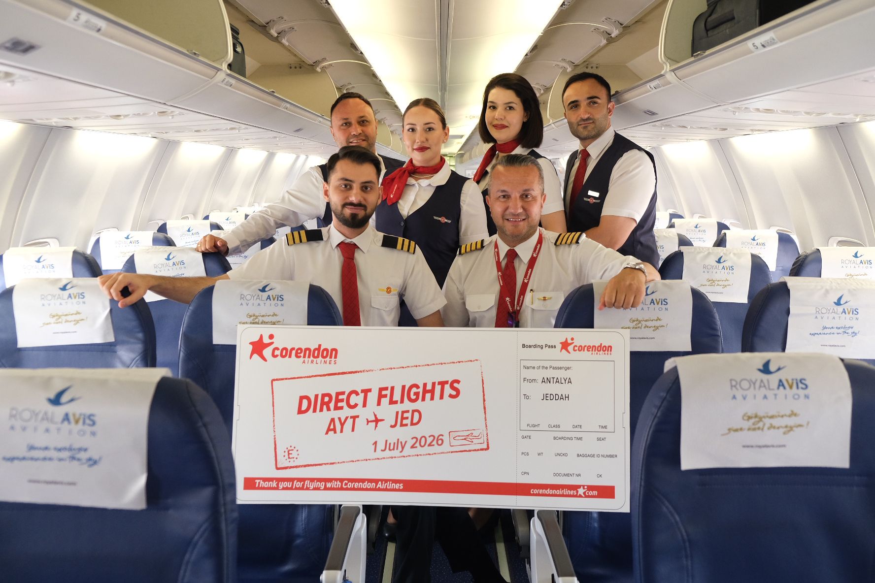 Corendon Airlines: Antalya-Cidde umre seferleri başladı