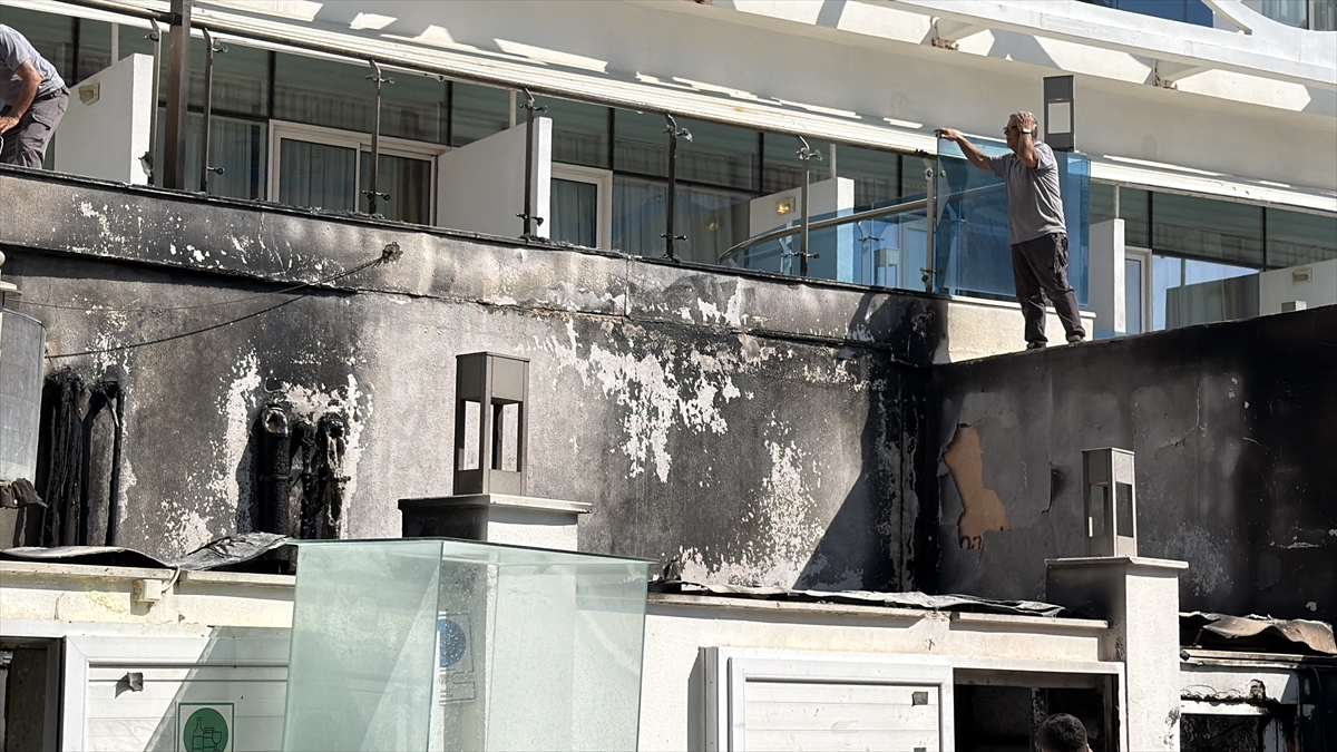 Alanya'daki otel yangını kontrol altına alındı