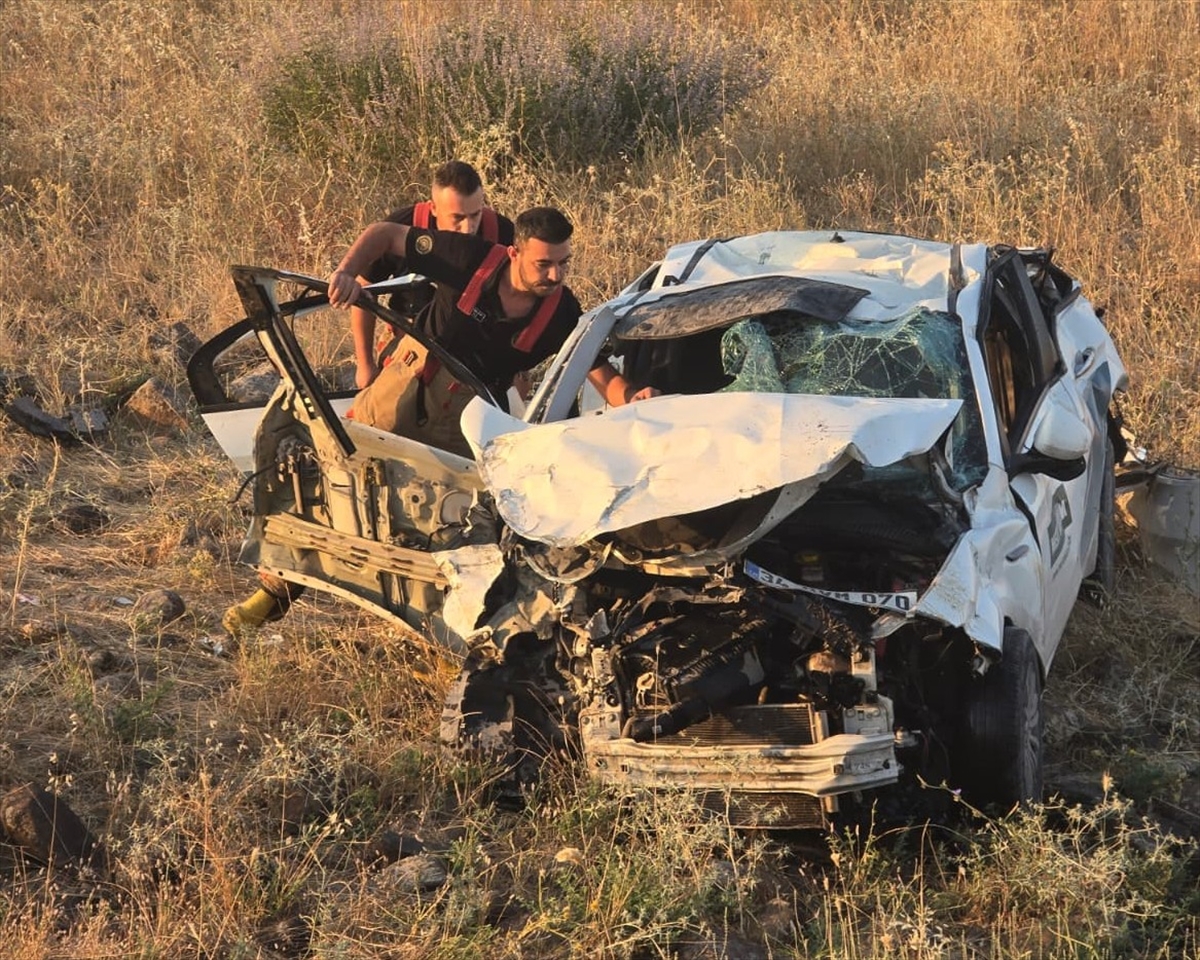 Şırnak'ta kaza: 1 ölü, 2 yaralı