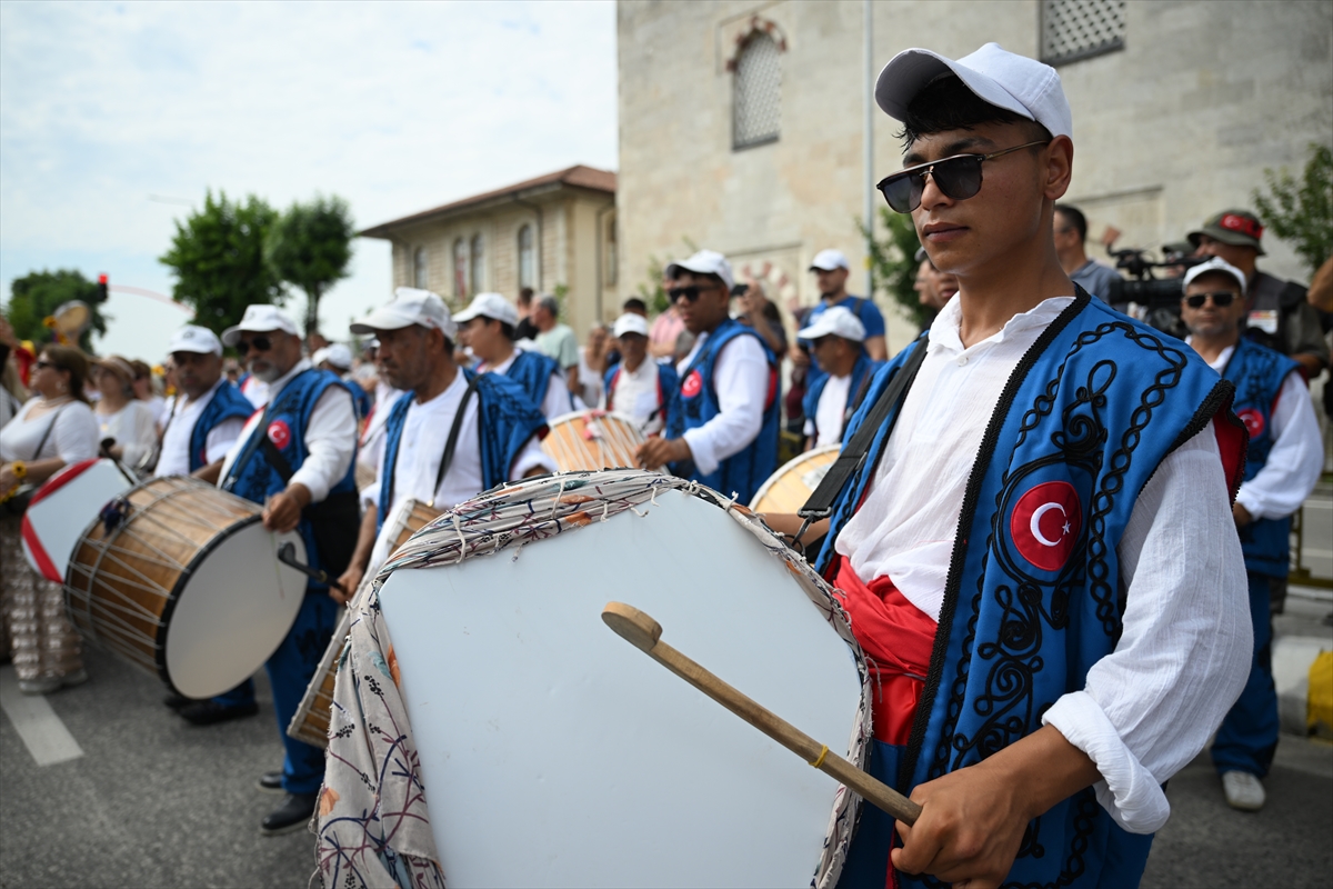 Kırkpınar'da "ağa karşılaması" geleneği yaşatıldı