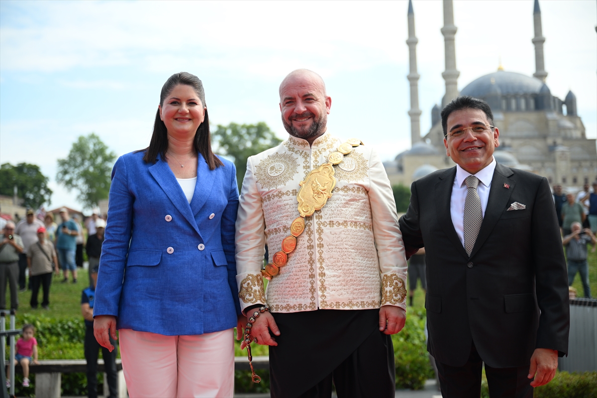 Kırkpınar'da "ağa karşılaması" geleneği yaşatıldı