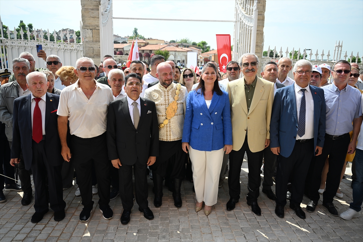 Kırkpınar'da "ağa karşılaması" geleneği yaşatıldı