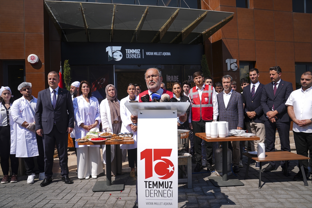 15 Temmuz Derneğinden muharrem ayı dolayısıyla aşure etkinliği