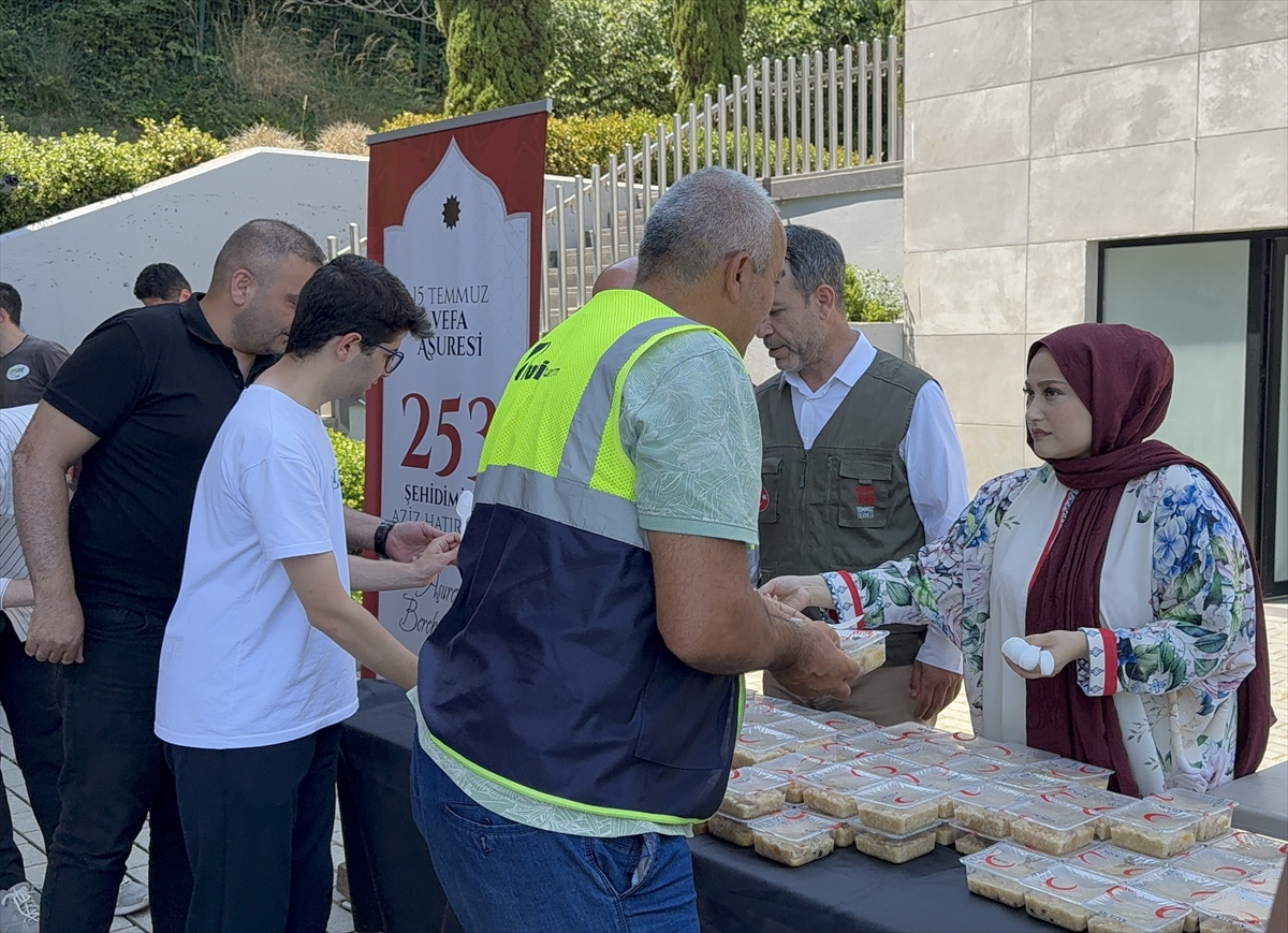 15 Temmuz Derneğinden muharrem ayı dolayısıyla aşure etkinliği