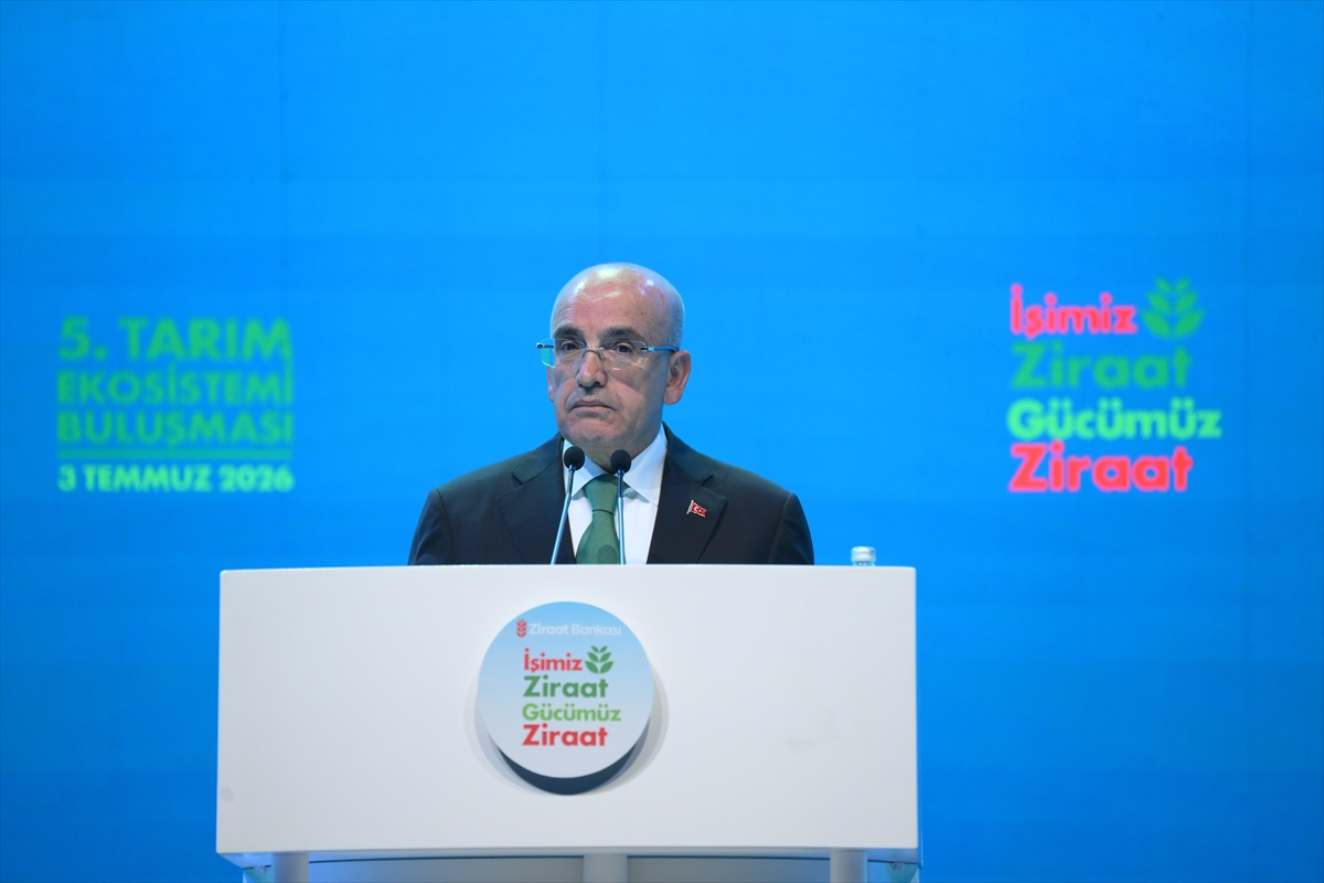 Bakan Şimşek, "Ziraat Bankası 5. Tarım Ekosistemi Buluşması"nda konuştu: