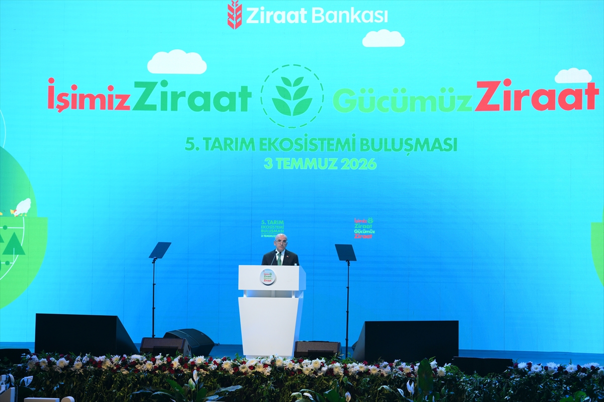 Bakan Şimşek, "Ziraat Bankası 5. Tarım Ekosistemi Buluşması"nda konuştu: