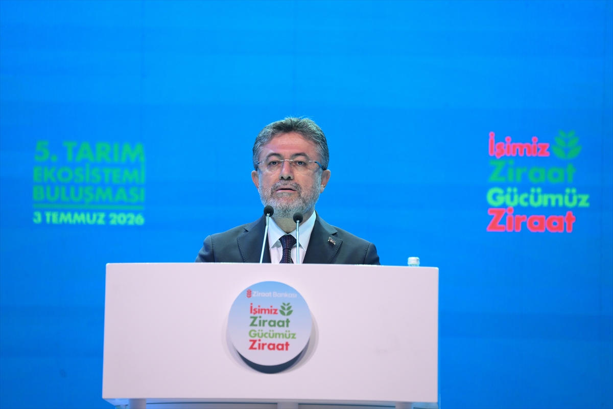 Bakan Yumaklı, "Ziraat Bankası 5. Tarım Ekosistemi Buluşması"nda konuştu: