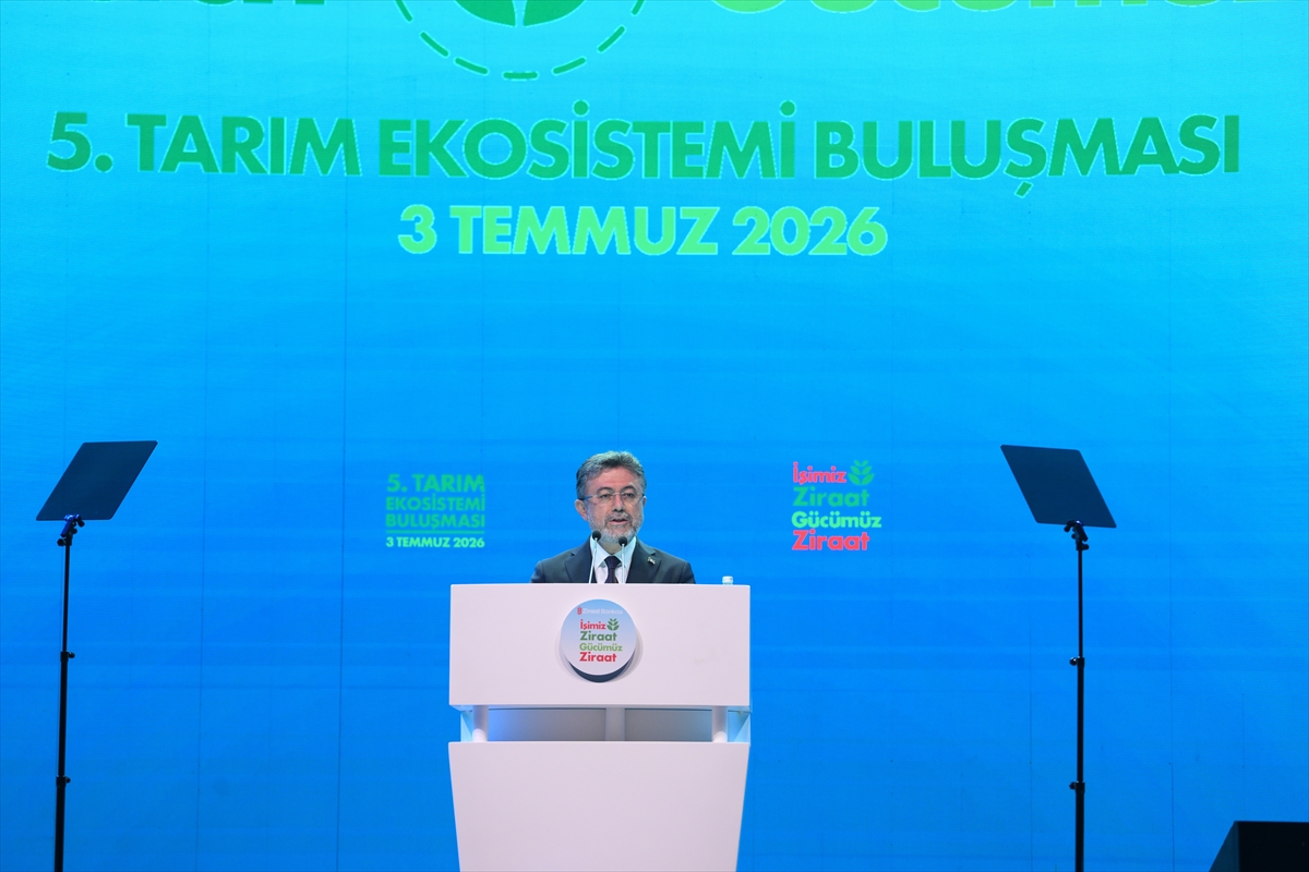 Bakan Yumaklı, "Ziraat Bankası 5. Tarım Ekosistemi Buluşması"nda konuştu: