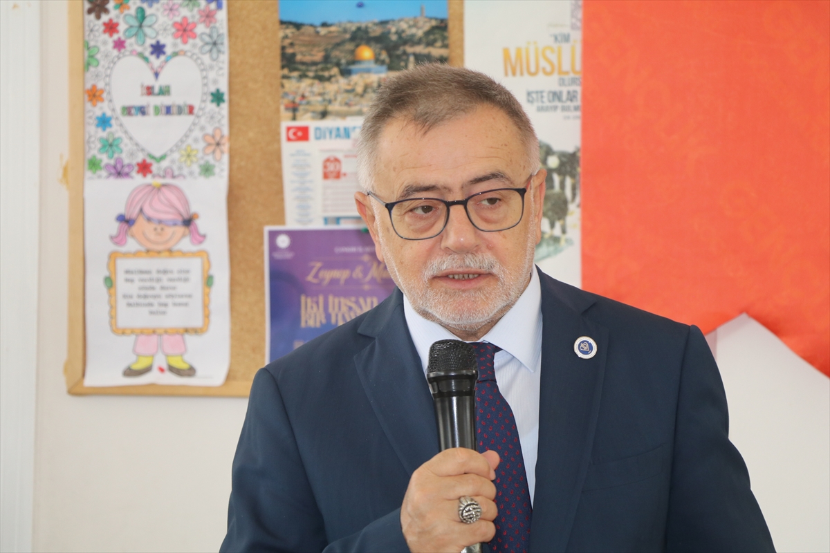 Çankırı'da, TDV'nin "İki İnsan Bir Hayat Projesi" kapsamında genç çift dünyaevine girdi