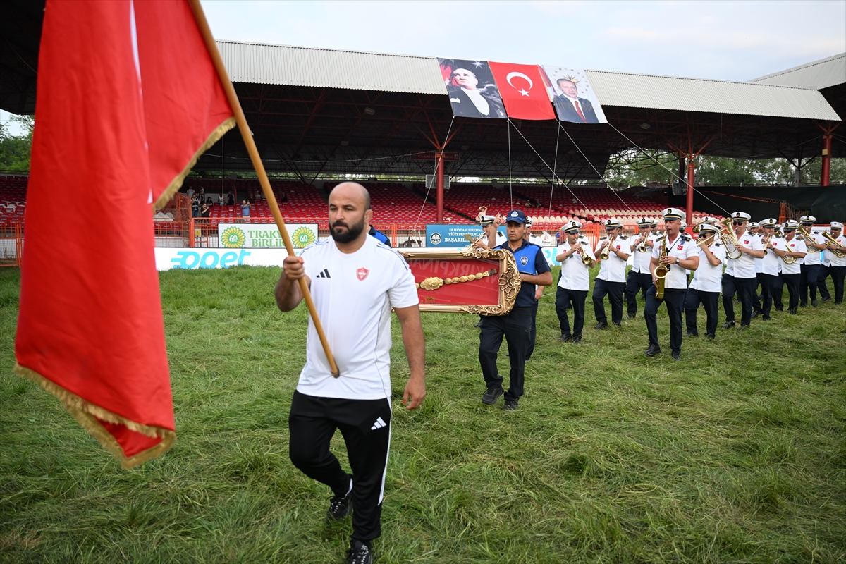 665. Tarihi Kırkpınar Yağlı Güreşleri'nin açılış töreni gerçekleştirildi