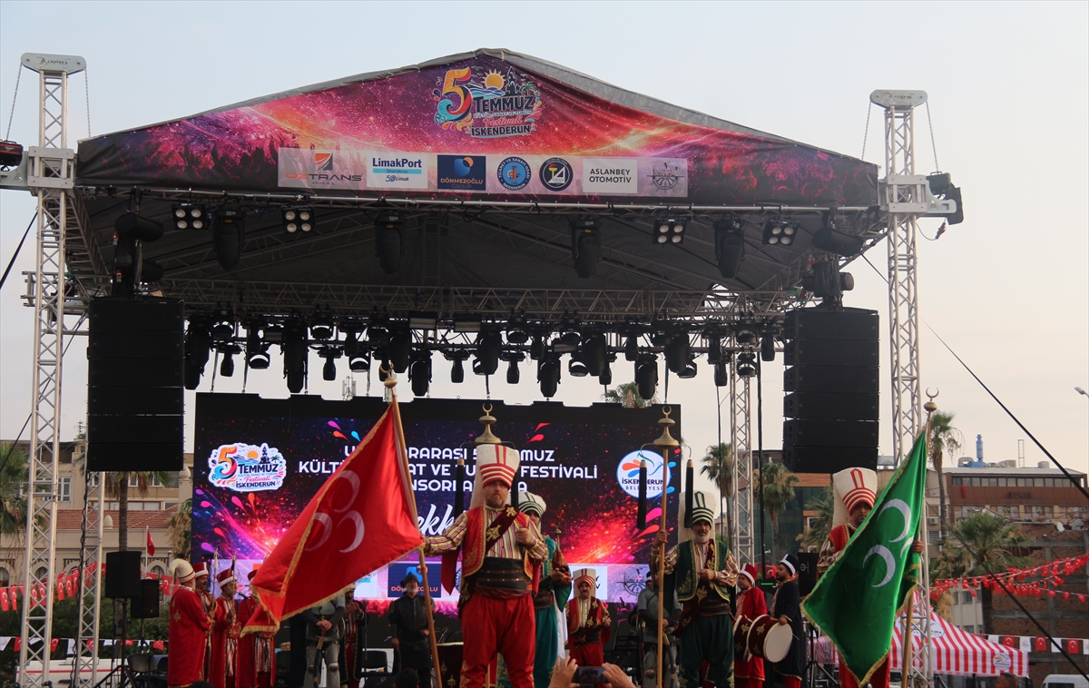 Hatay'da 5 Temmuz Kültür Festivali Başladı