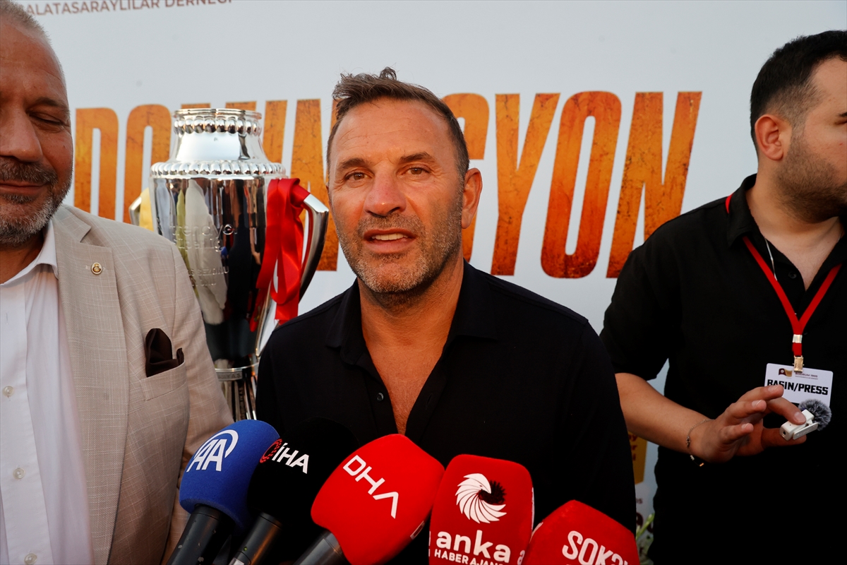 Bodrum'da Galatasaray'ın 26. şampiyonluğu için gece düzenlendi