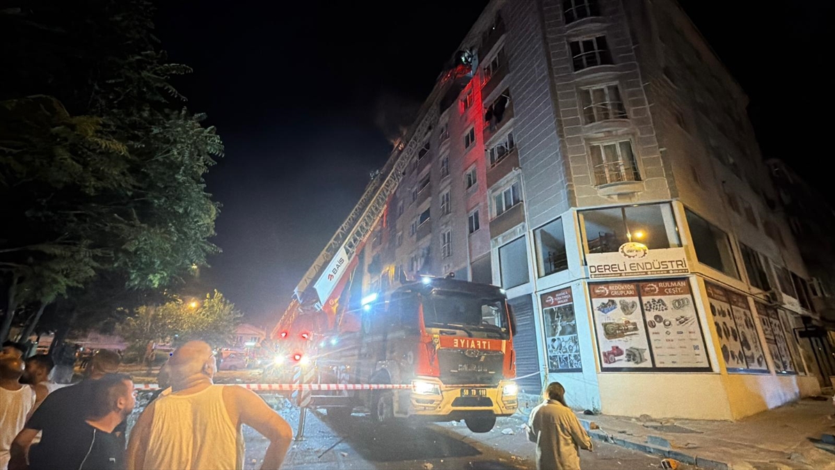 Tekirdağ patlaması: Can kaybı 2'ye yükseldi