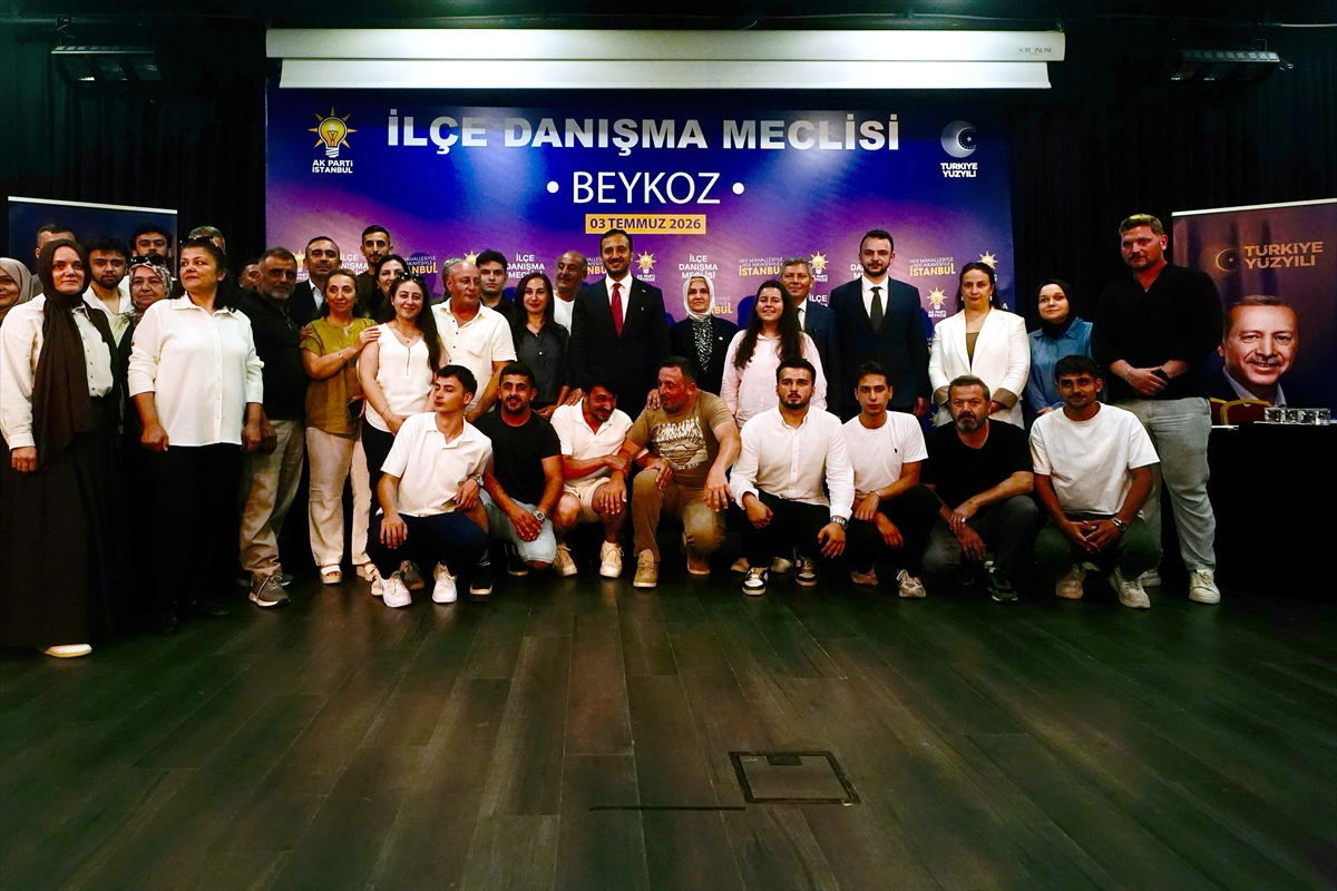 AK Parti İstanbul İl Başkanı Özdemir, partisinin Beykoz Danışma Meclisi Toplantısı'na katıldı:
