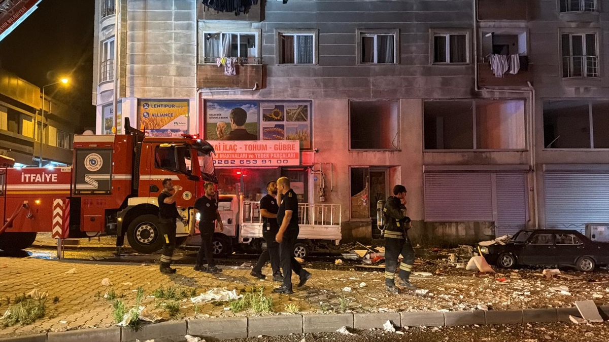 Tekirdağ'da patlama: 1 ölü
