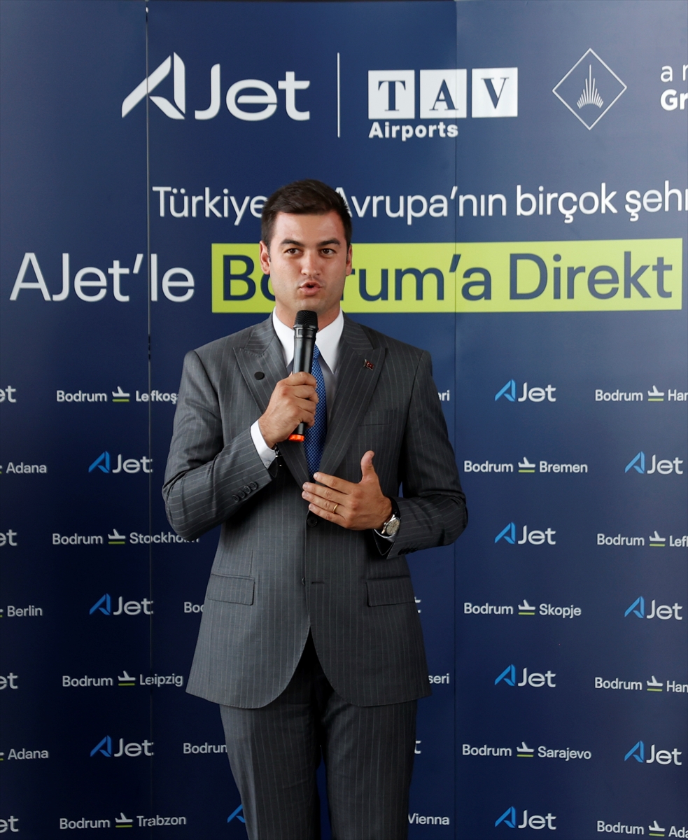 AJet, Milas-Bodrum Havalimanı'ndan Avrupa'ya direkt uçuşlara başladı