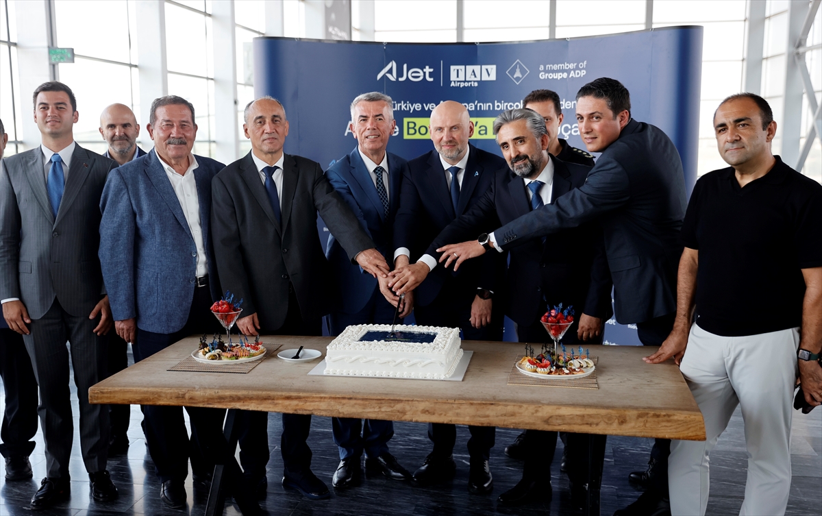AJet, Milas-Bodrum Havalimanı'ndan Avrupa'ya direkt uçuşlara başladı