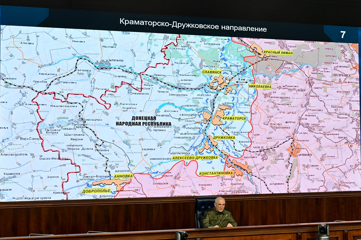 Rusya: Konstantinovka, Ukrayna ordusunun en iyi tahkim edilmiş savunma alanıydı
