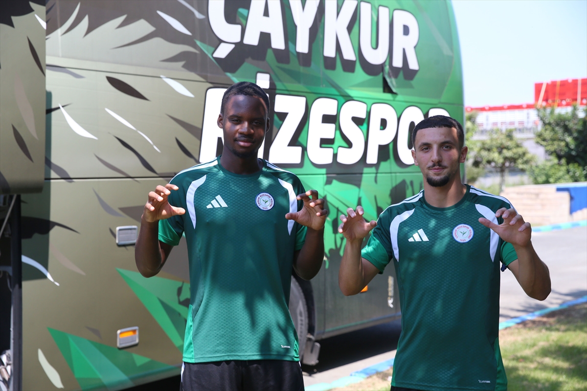 Çaykur Rizespor'un yeni transferleri hedeflerini anlattı
