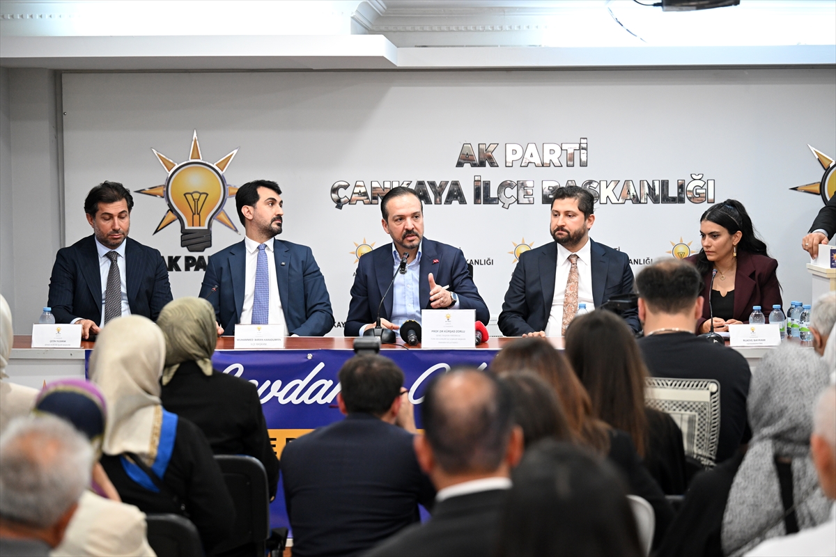AK Parti Genel Başkan Yardımcısı Zorlu, Çankaya'da partililerle buluştu: