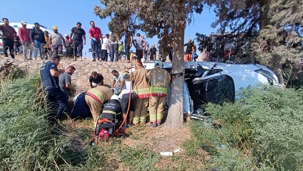 Hatay'da trafik kazası: 7 yaralı