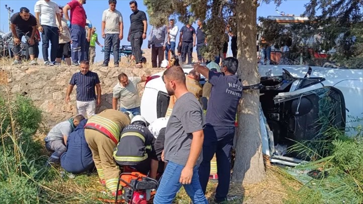 Hatay'da trafik kazası: 7 yaralı