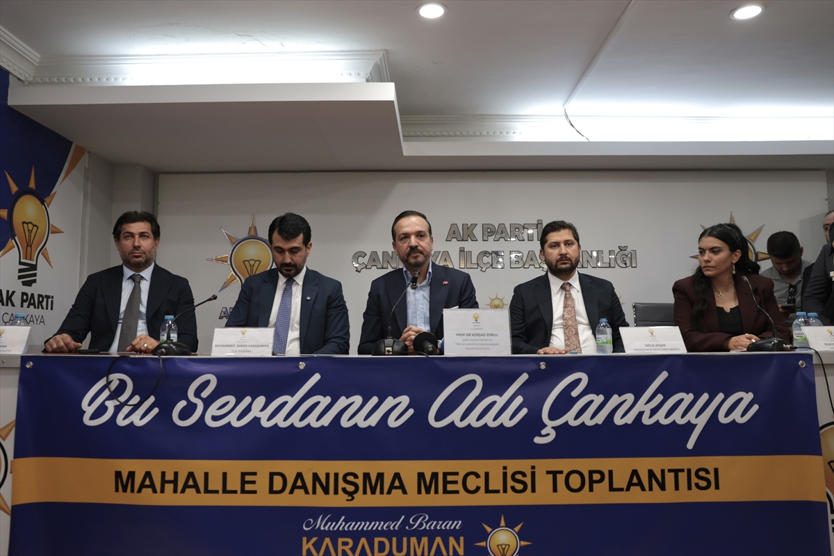 AK Parti Genel Başkan Yardımcısı Zorlu, Çankaya'da bazı STK'leri ziyaret etti