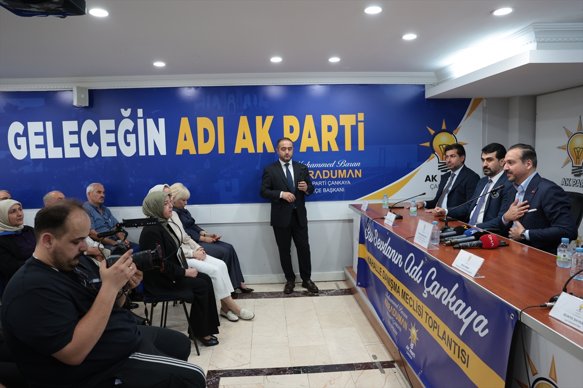 AK Parti Genel Başkan Yardımcısı Zorlu, Çankaya'da bazı STK'leri ziyaret etti