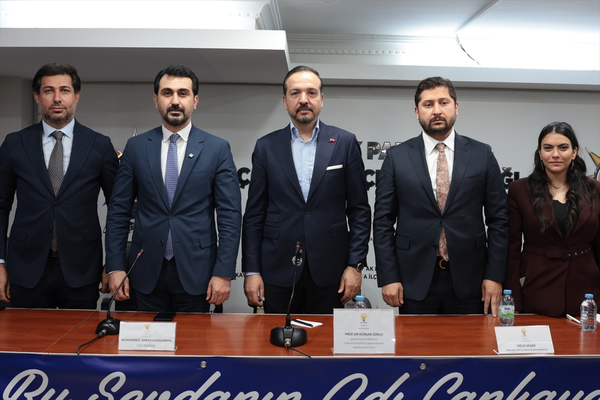 AK Parti Genel Başkan Yardımcısı Zorlu, Çankaya'da bazı STK'leri ziyaret etti