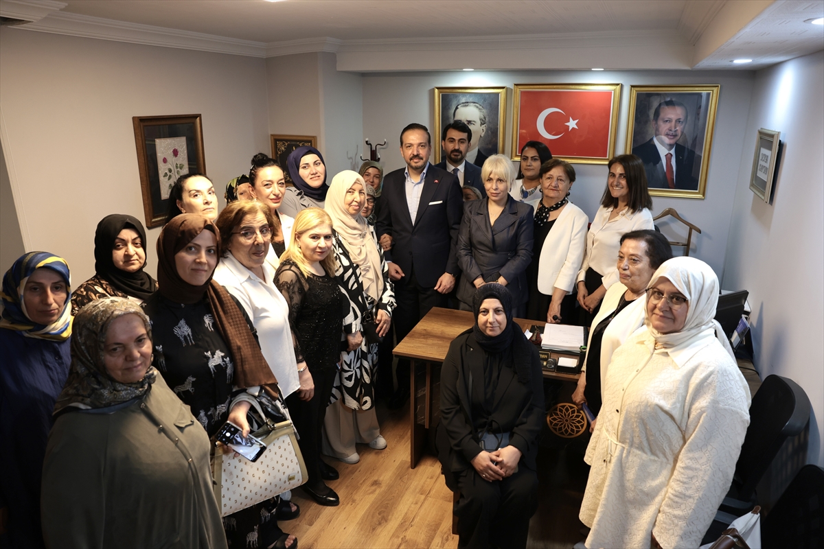 AK Parti Genel Başkan Yardımcısı Zorlu, Çankaya'da bazı STK'leri ziyaret etti
