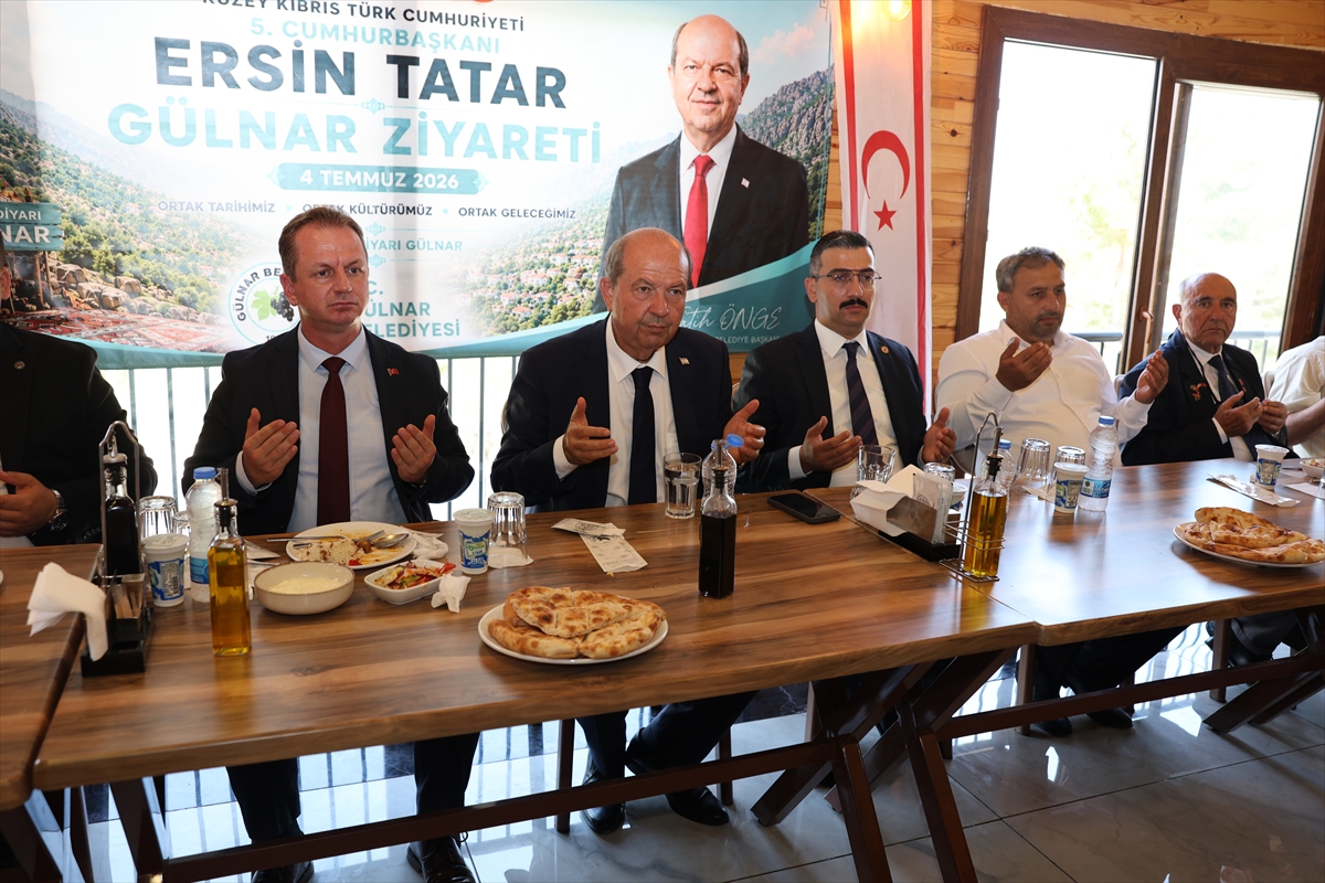 Ersin Tatar: KKTC'de temaslarda bulundu