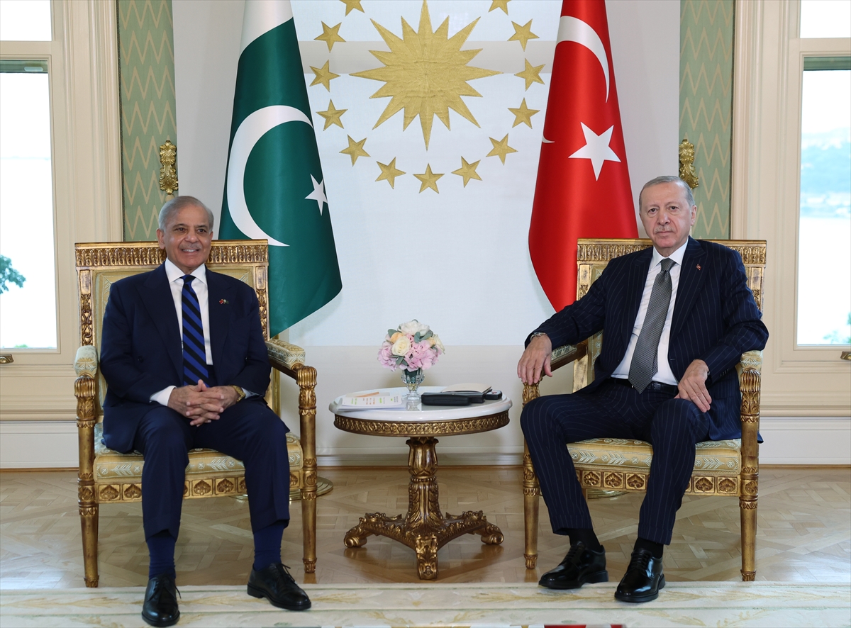 Cumhurbaşkanı Erdoğan'ın Pakistan Başbakanı Şerif ile görüşmesi başladı