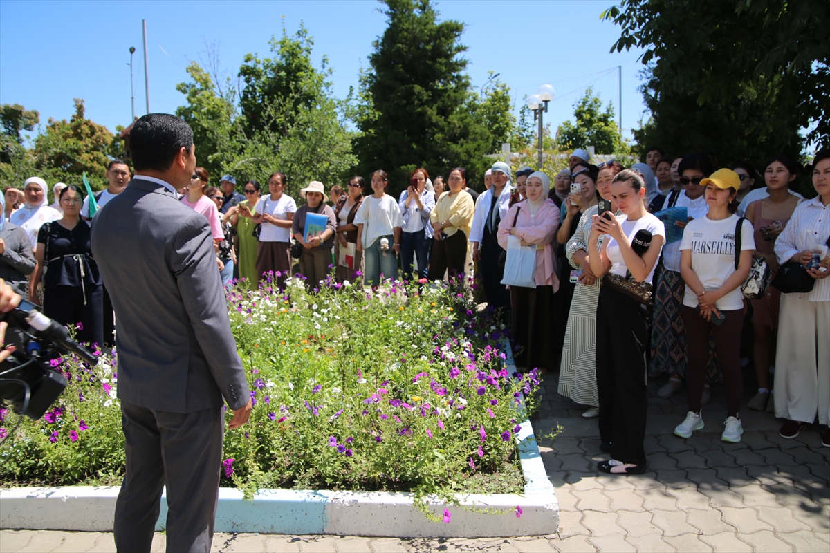 Kırgızistan-Türkiye Manas Üniversitesi giriş sınavı yapıldı