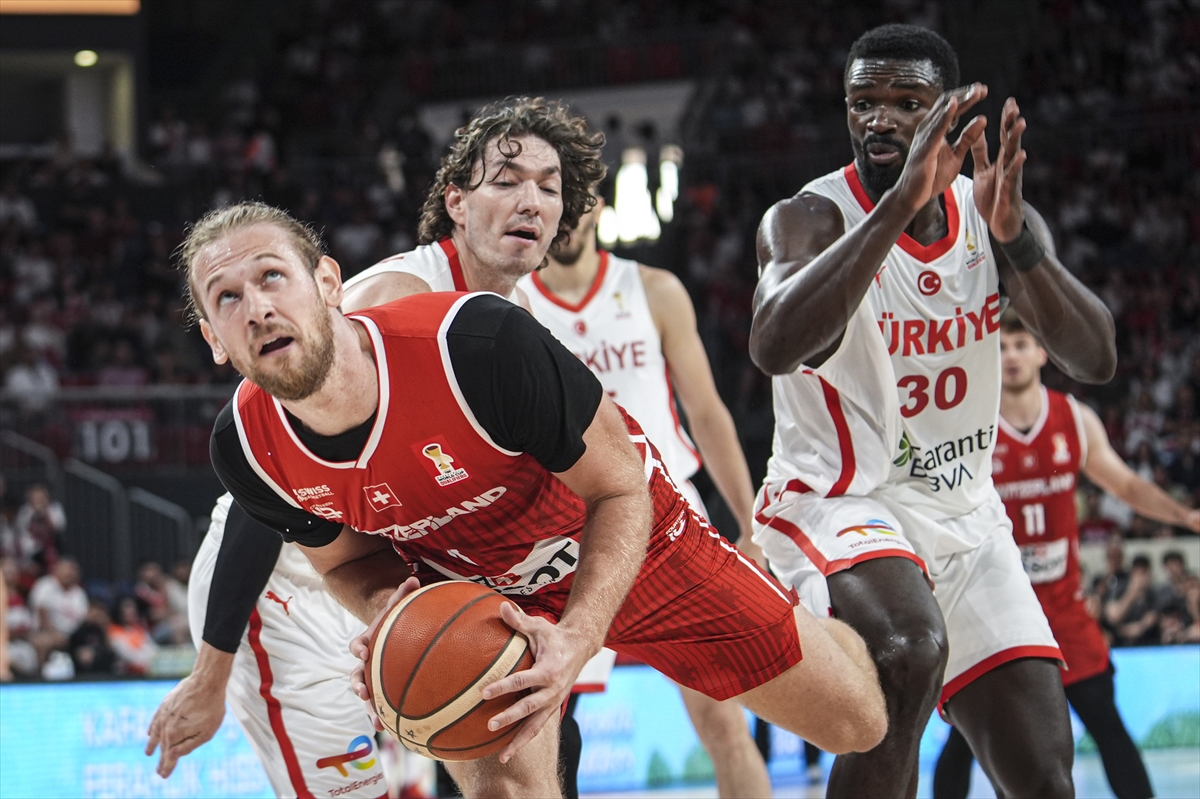 A Milli Takım: 95-72 İsviçre