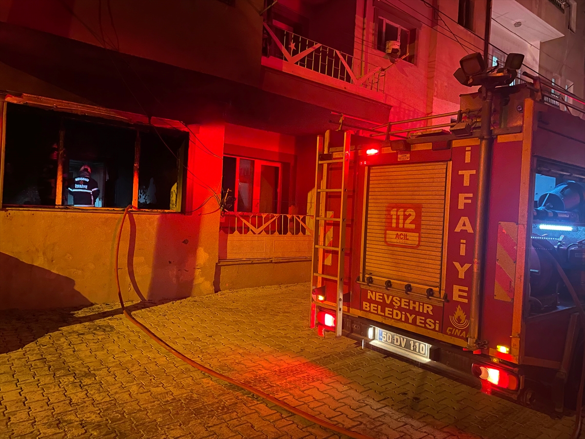 Nevşehir'de Kardeşinin Evini Yaktı