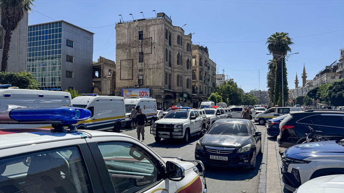 GÜNCELLEME - Suriye'nin başkenti Şam'da meydana gelen patlamalarda 18 kişi yaralandı