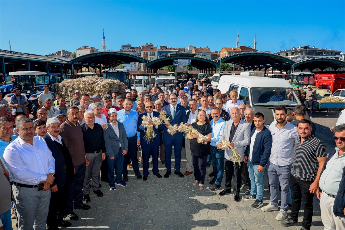 Taşköprü Sarımsak Pazarı açıldı