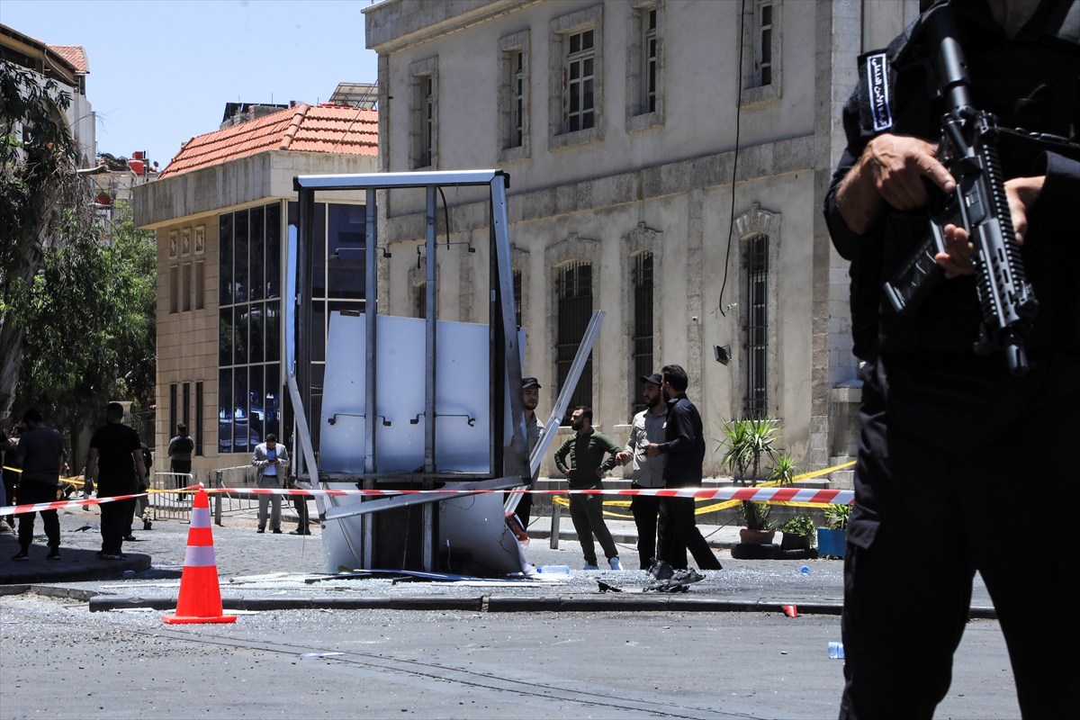 GÜNCELLEME - Suriye'nin başkenti Şam'da meydana gelen patlamalarda 18 kişi yaralandı