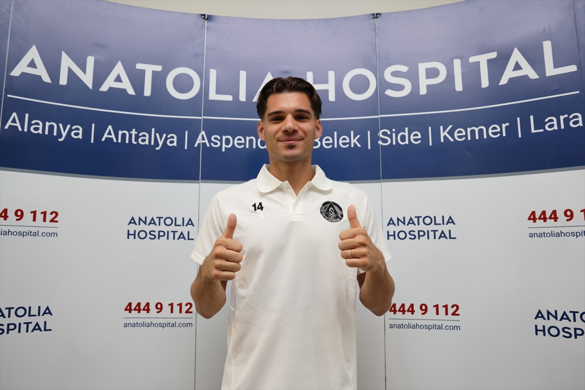 Corendon Alanyaspor: Sağlık kontrolleri tamamlandı