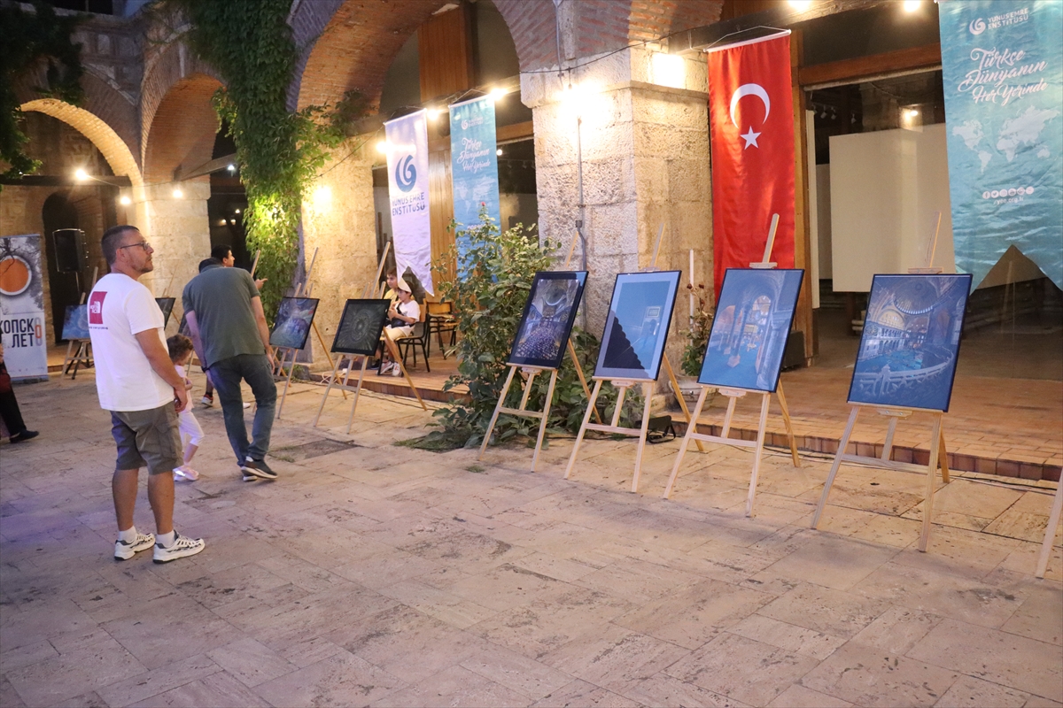 Üsküp'te Ayasofya sergisi açıldı