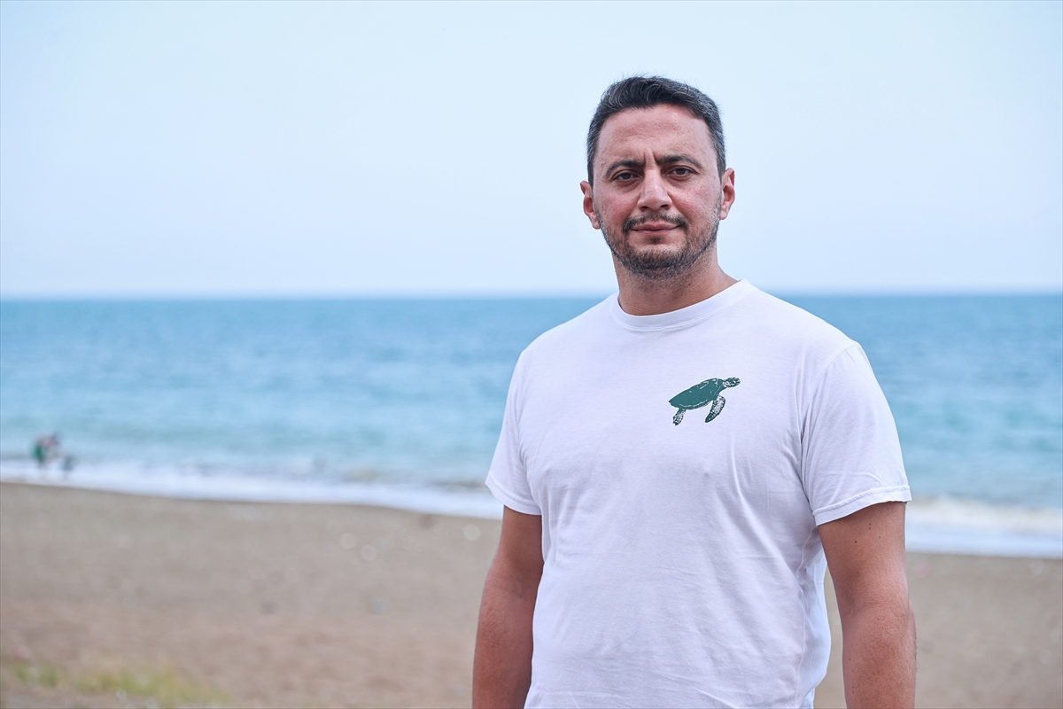 Anaç deniz kaplumbağaları Mersin sahillerine yumurta bırakmaya başladı