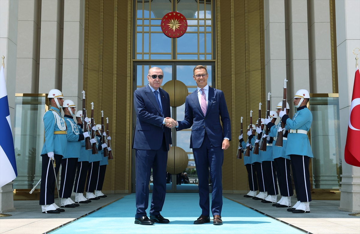 NATO ANKARA ZİRVESİ - Cumhurbaşkanı Erdoğan, Finlandiya Cumhurbaşkanı Stubb ile görüştü