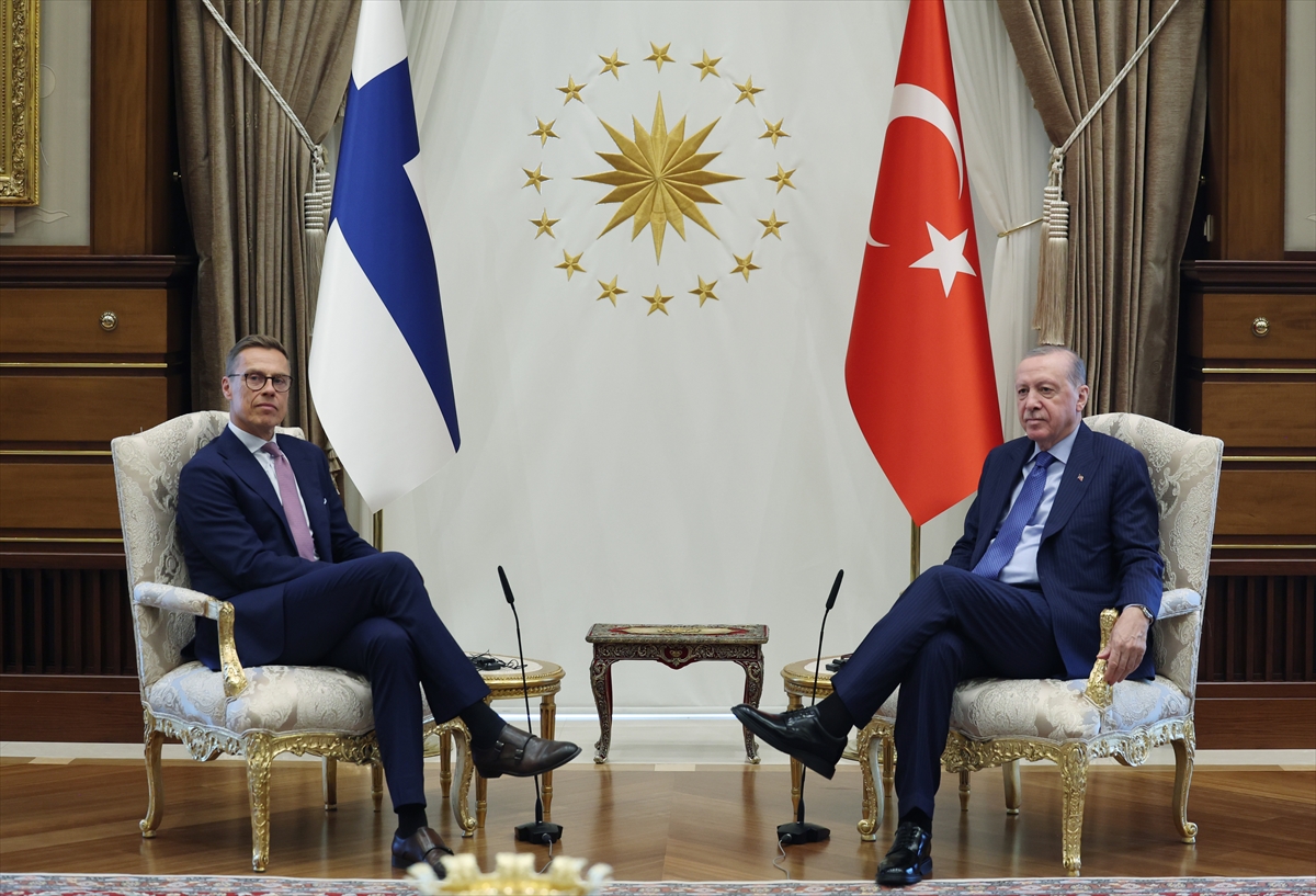 NATO ANKARA ZİRVESİ - Cumhurbaşkanı Erdoğan, Finlandiya Cumhurbaşkanı Stubb ile görüştü