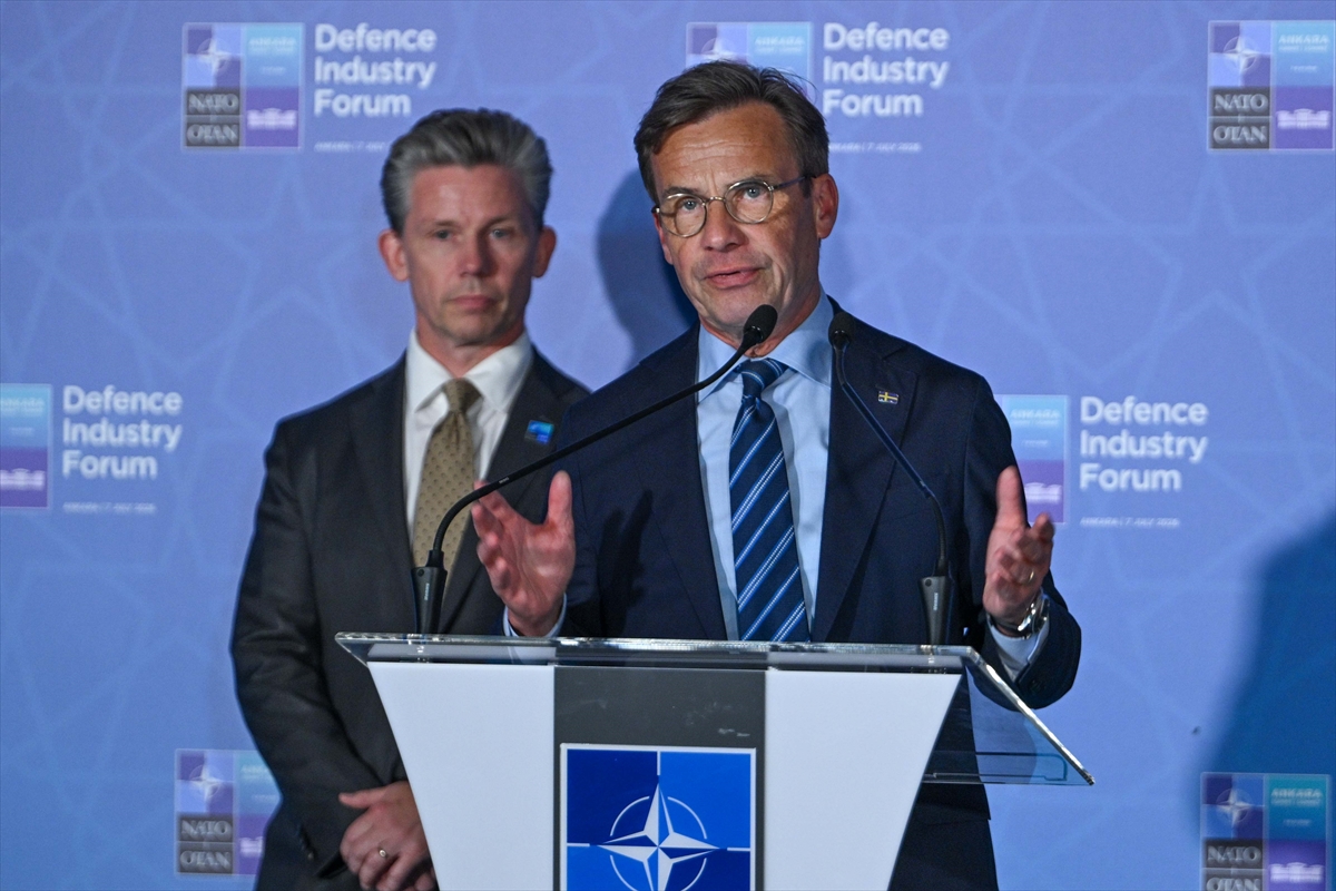 Kristersson: NATO'nun GlobalEye seçimi önemli