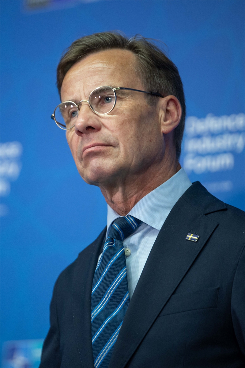 Kristersson: NATO'nun GlobalEye seçimi önemli