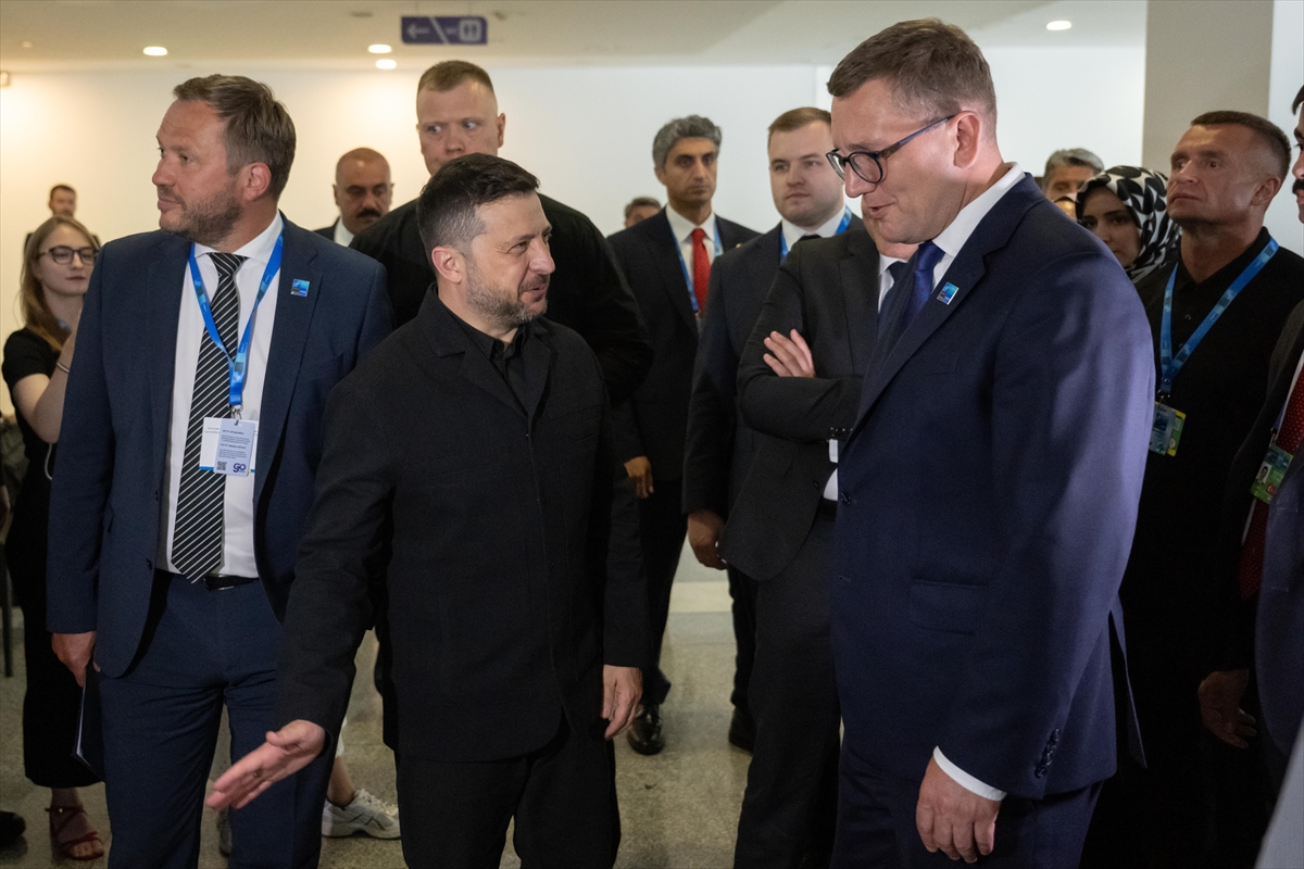 Zelenskiy: Ankara'da temaslarda bulundum