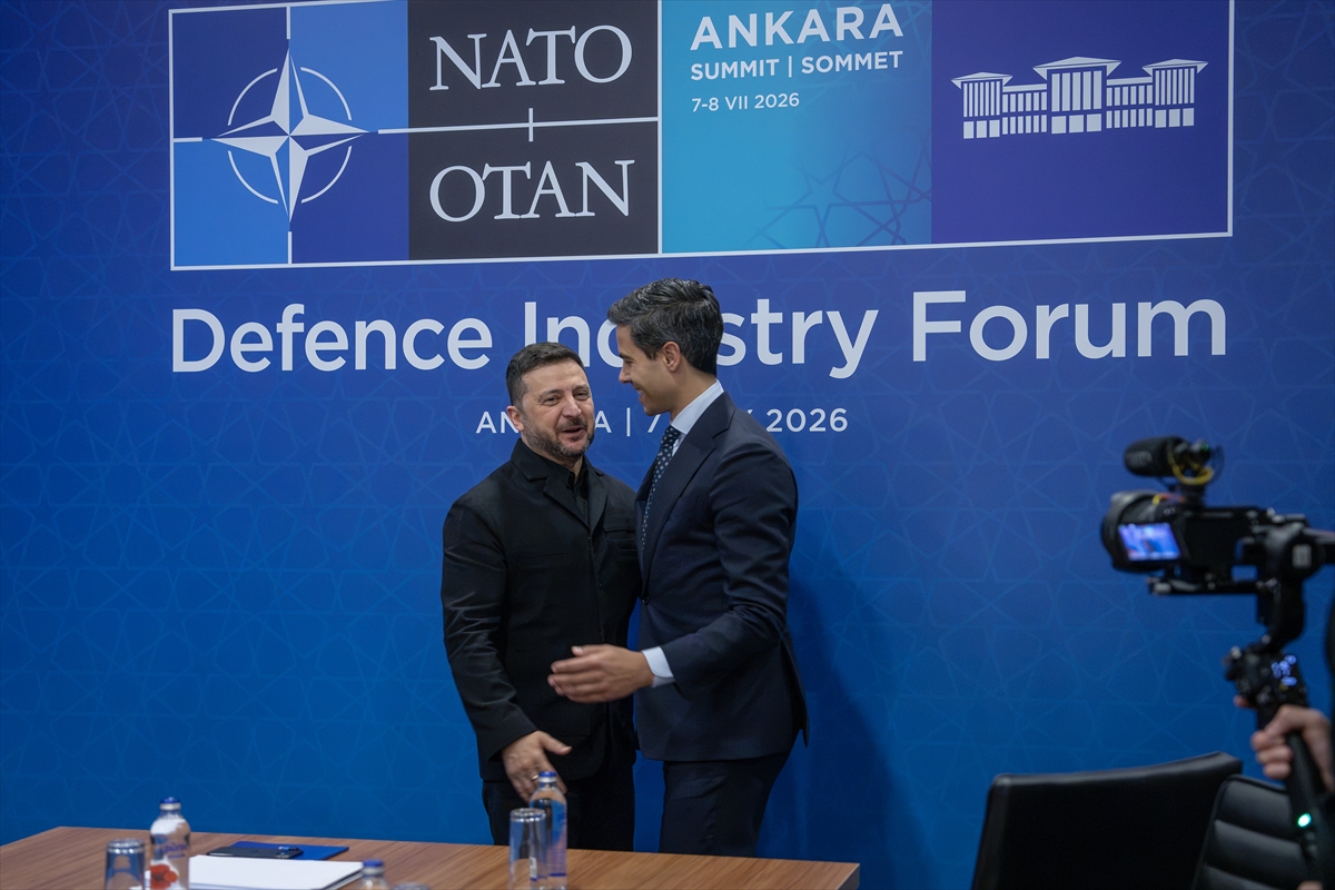 Zelenskiy: Ankara'da temaslarda bulundum