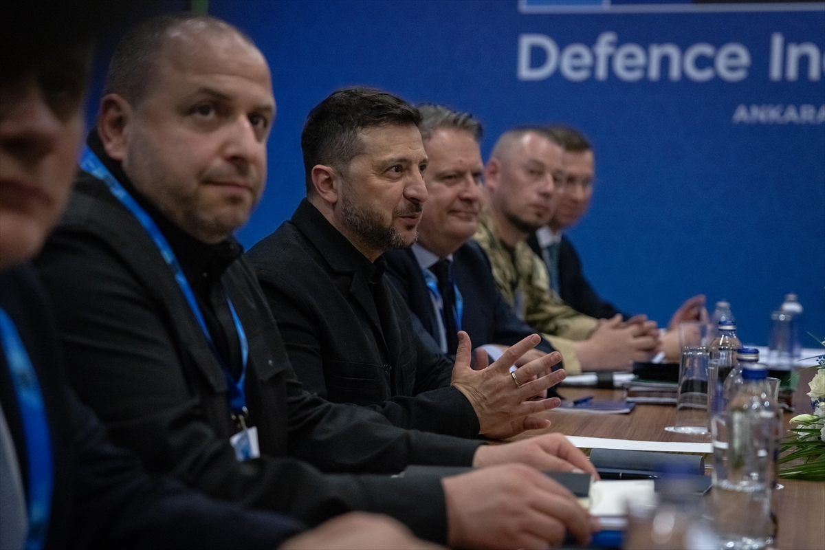 Zelenskiy: Ankara'da temaslarda bulundum
