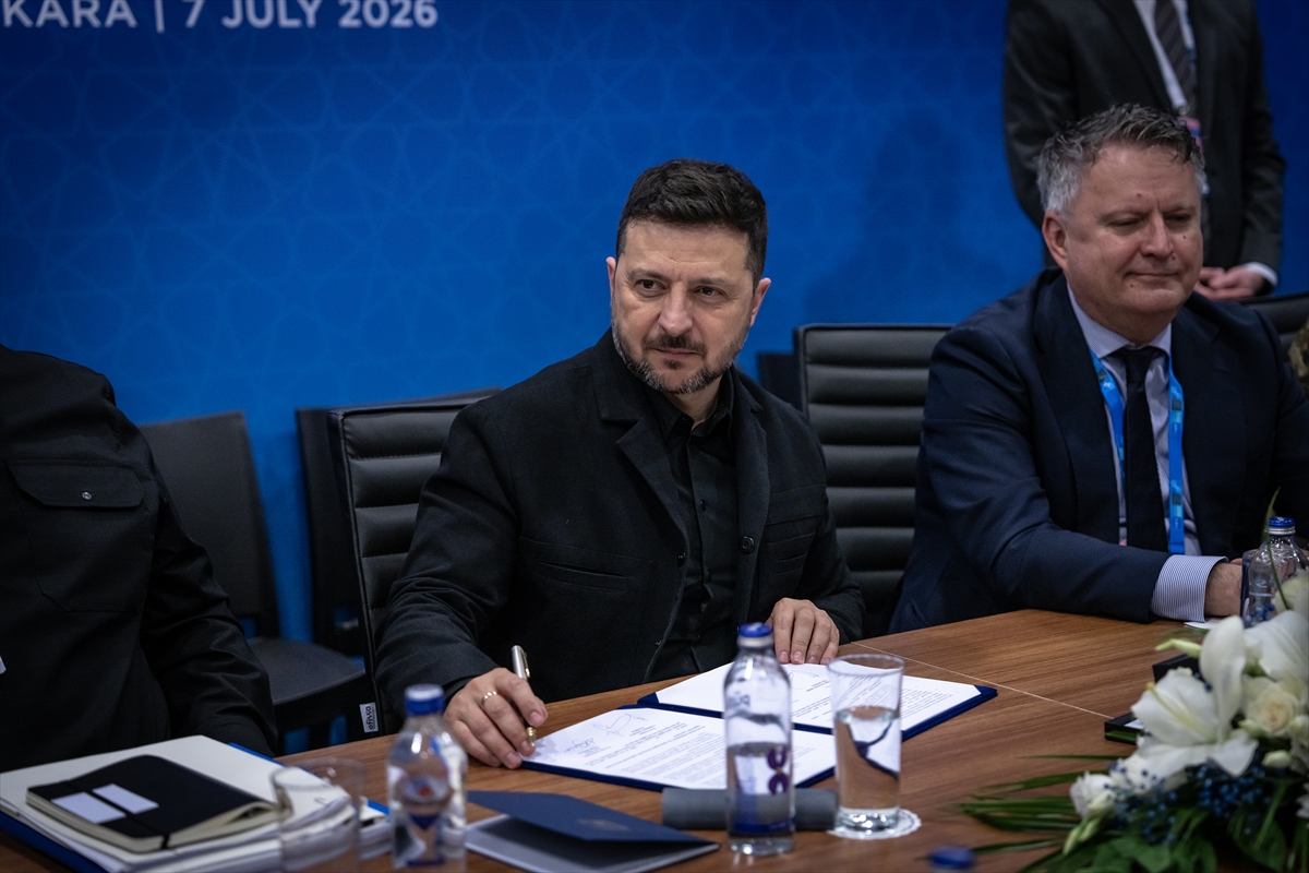 Zelenskiy: Ankara'da temaslarda bulundum